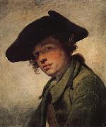 Jean-Baptiste Greuze A Young Man in a Hat